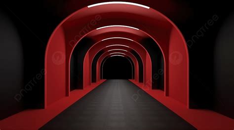 走廊拱門 健康亮紅燈